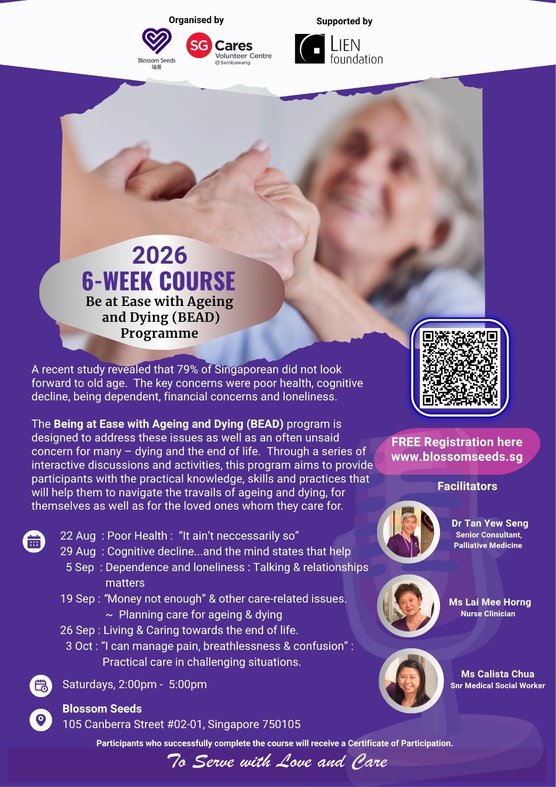 Be at Ease with Ageing and Dying (BEAD)